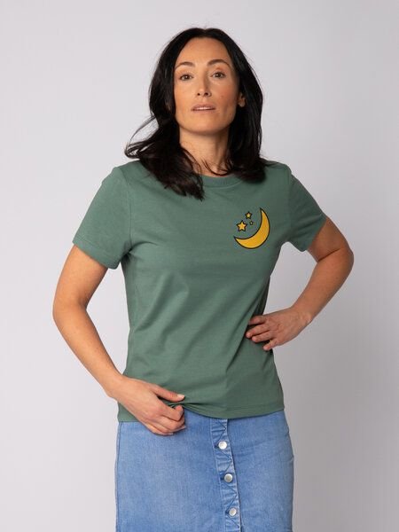 Thumbnail - watapparel T-Shirt Frauen Moon & Stars