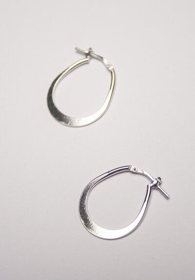 Kiwistories Ohrringe Gold Vermeil und recycelt 925er Sterling Silver- nickelfrei