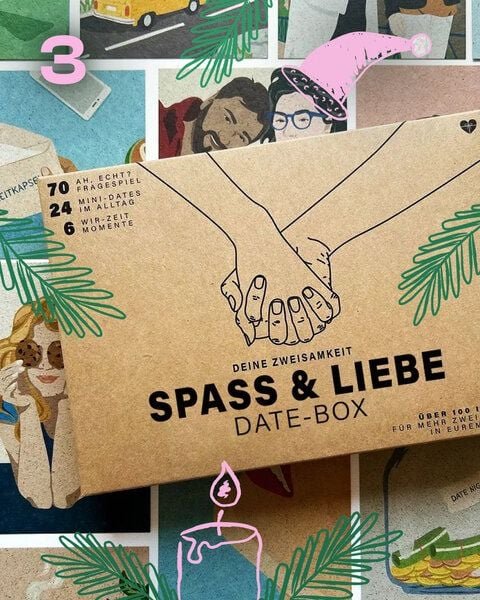 DEINE ZWEISAMKEIT ZWEISAMKEIT-BOX | SPASS & LIEBE - DATE BOX | FÜR PAARE