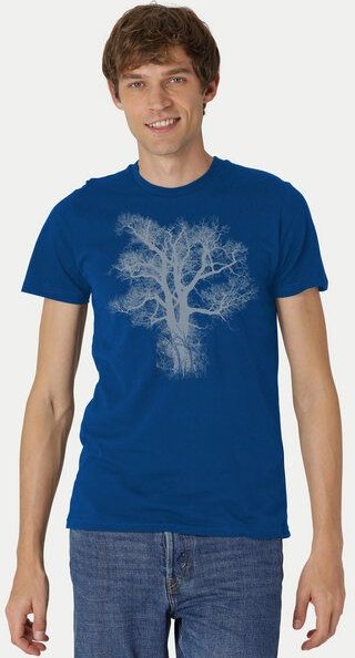 Peaces.bio - handbedruckte Biomode Bio-Herren-T-Shirt Chestnut