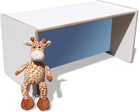 Die Schreiner Christoph Siegel ELI Wendetisch/Bank - Mini - Weiß mit bunter Sitzfläche