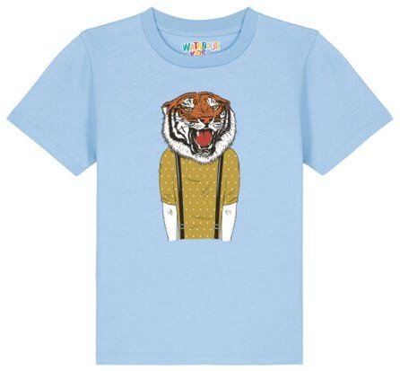 watabout.kids T-Shirt Kinder Tiger Head