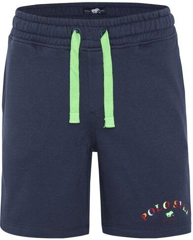 Polo Sylt Regular-Fit Jungen-Sweatshorts aus Baumwollmix mit buntem Logo