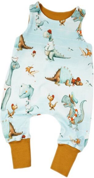 Thumbnail - Sternchenwolke BIO Strampler "Meeresdino"