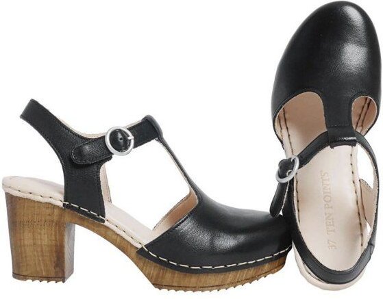 Ten Points Amelia Clogs aus IVN-Leder