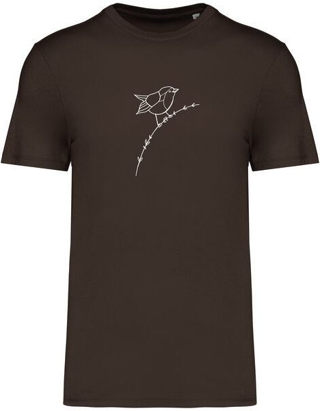 Brandless Basic Bio T-Shirt Rotkehlchen Nr. 4 ( 155 g/m²)