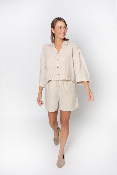 Zerum Leinen Short Modell: Lina