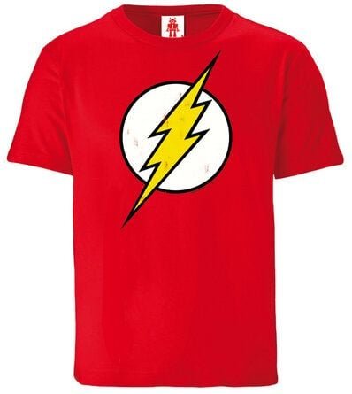 LOGOSH!RT LOGOSHIRT - DC Comics - Flash - Blitz-Logo - Bio T-Shirt Print - Junge & Mädchen