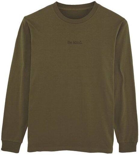 Human Family Bio Herren Langarmshirt "Shift - Be kind"