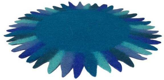 Frida Feeling Untersetzer / Tischsets "Sonne" aus Filz