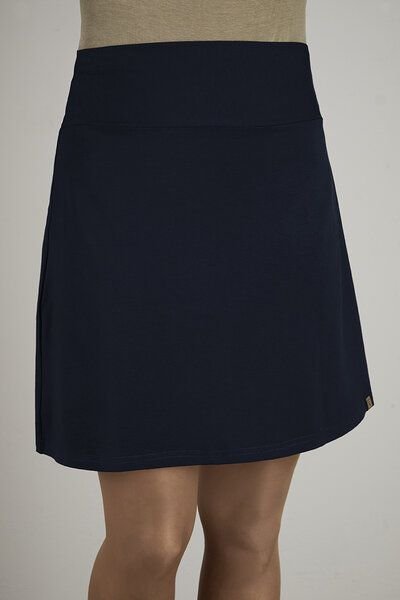 La Gitana Damen Rock A- Linie, „Junie“ mit elastischem Bündchen aus zertifizierter Bio Baumwolle – fair & nachhaltig.