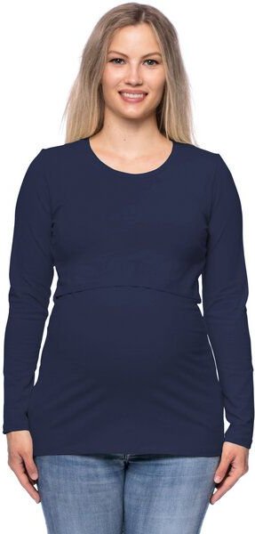 Milchshake 103 BASIC Umstands- und Stillshirt langarm aus Bio-Baumwolle