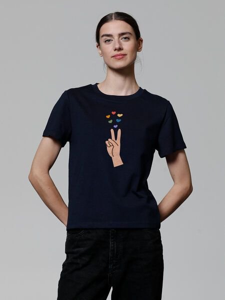 watapparel T-Shirt Frauen Spread Love