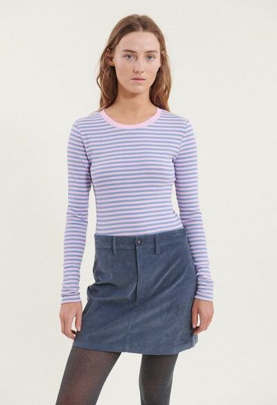 Basic Apparel LUDMILLA Langarmshirt aus Bio-Baumwolle