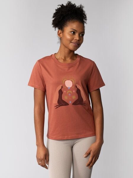 watapparel T-Shirt Frauen Love and flex