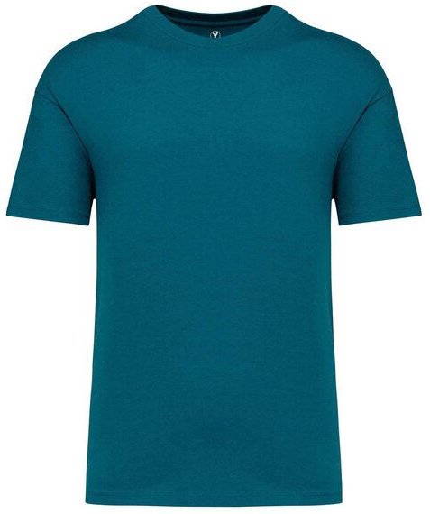 YTWOO Unisex-T-Shirt mit hängenden Schultern aus 100% Bio-Baumwolle