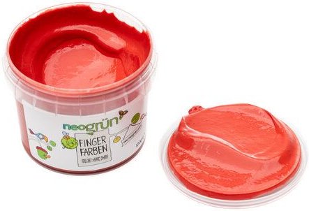 neogrün Bio-Fingerfarbe - verschiedene Farben