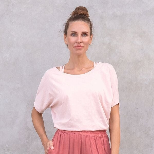 Jaya MARIA- Damen - lockeres Shirt für Yoga und Freizeit