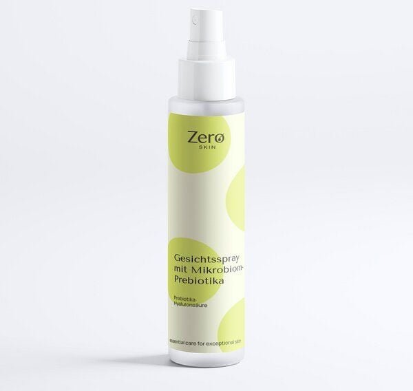 Zero Skin Gesichtsspray mit Mikrobiom- Prebiotika , Feuchtigkeits- & Balancing-Mist mit Hyaluron - 100 ml