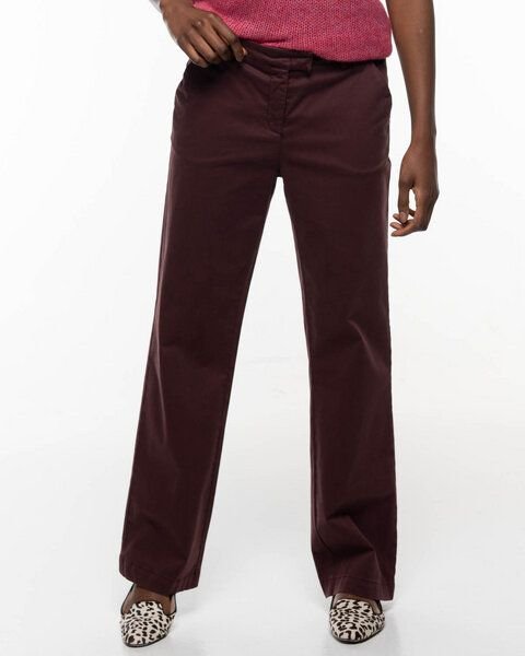 Alma & Lovis Edle Chino mit geradem Bein aus Bio-Baumwolle | Straight Chino