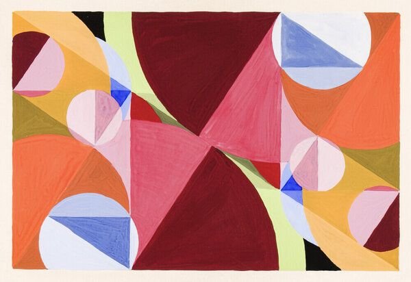 Photocircle Poster / Leinwandbild - Joseph Schillinger: Durch Senkrechte unterbrochene Fläche