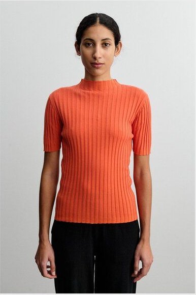 FUB - Tee High Neck Rib