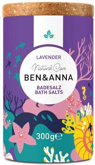 Ben&Anna Badesalz in der Papierhülle, plastikfrei & vegan