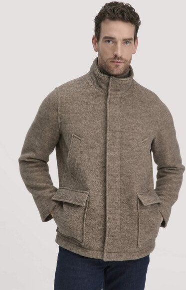 hessnatur Rhön Jacke Regular aus regionaler Schurwolle