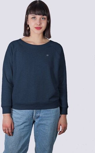 vis wear Premium Damen Sweatshirt aus Bio Baumwolle, Fair, Vegan, Nachhaltig