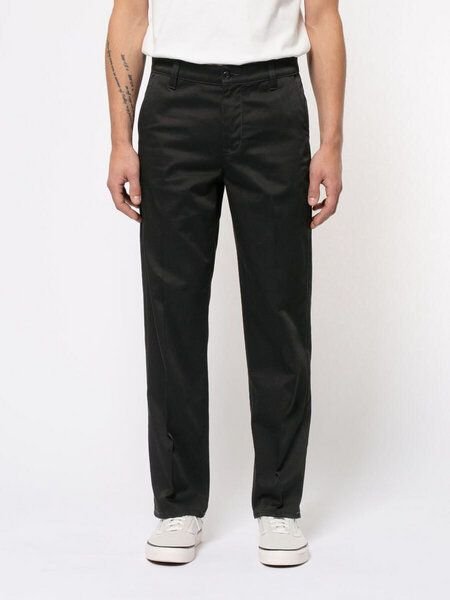 Nudie Jeans Bio-Cotton Lazy Leo Black