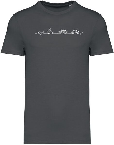 Brandless Basic Bio T-Shirt Men Bicycle Line Nr. 5 ( 180g/m²)