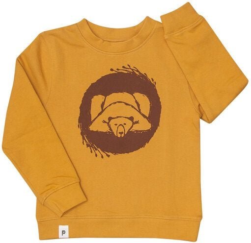 päfjes Benno Bär - Kinder Bio Sweater - Organic Cotton - Gelb