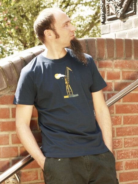 T-Shirtladen-Marktstrasse GmbH Hafenkran Boy-T-Shirt