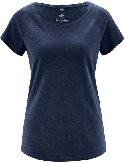 HempAge Damen Raglan T-Shirt Hanf/Biobaumwolle