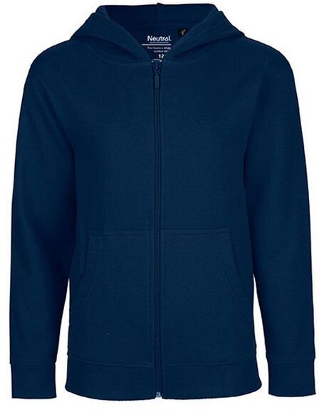 Neutral® Neutral Kinder Sweatjacke Hoodie Kapuzenpullover Kapuzenpulli Sweater