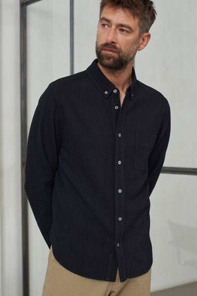 About Companions Button-Down Hemd KEN aus Bio-Baumwolle