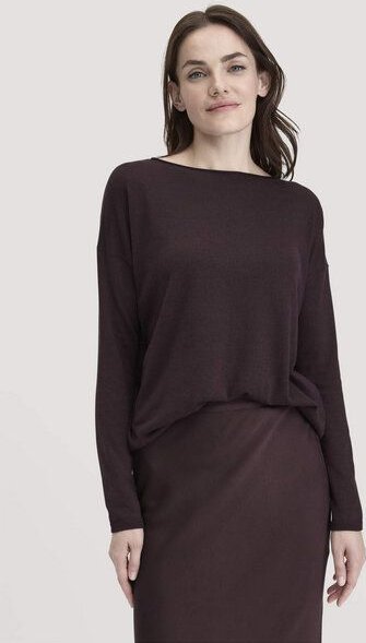 hessnatur Strick Pullover Oversize aus TENCEL Lyocell mit Bio-Baumwolle