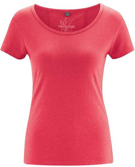HempAge Damen T-Shirt THC Line Hanf/Biobaumwolle