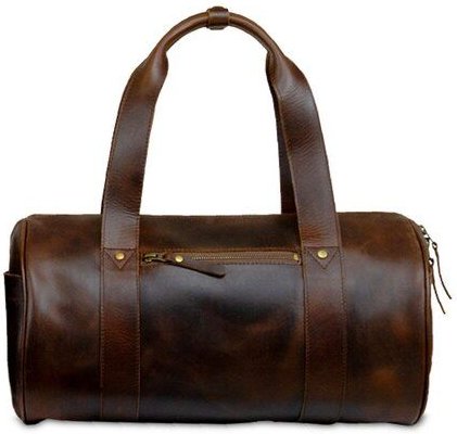 Buckle & Seam Leder Duffle Bag Chap