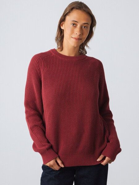 Honest Basics Grobstrick Pullover Damen