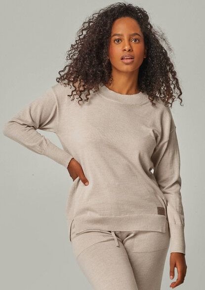 YOU LOOK PERFECT 100% Merino Strickpullover mit Rundhals "Bella"
