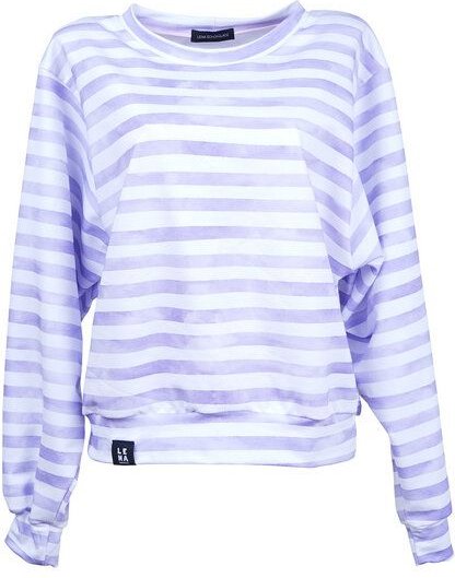 Lena Schokolade Sweater Pastell Stripes Bio versch. Farben