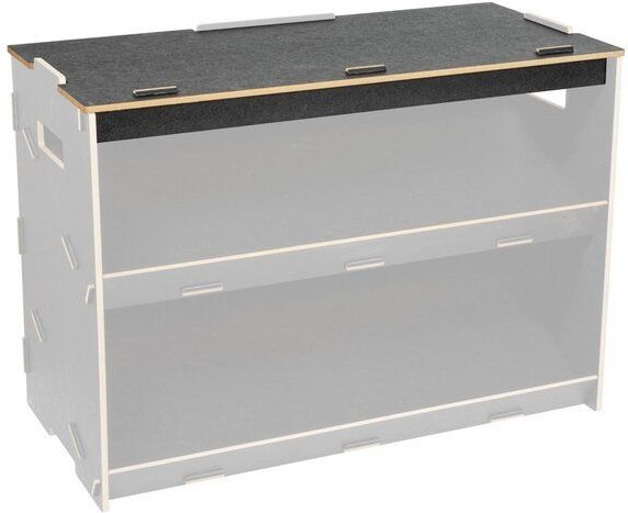 WERKHAUS Abdeckplatte Schuhregal | stapelbar