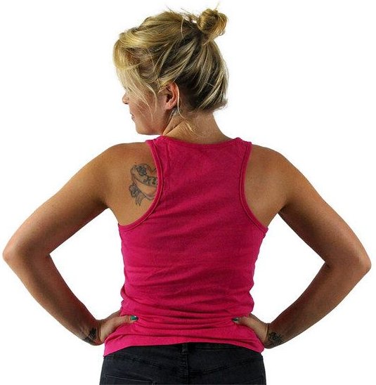 Körperbetontes Tanktop von Human Family "Attention Basic"