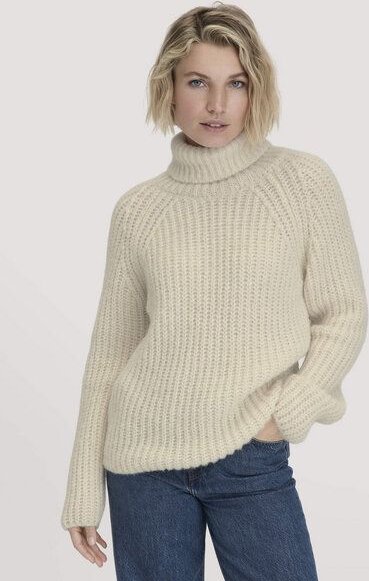 Thumbnail - hessnatur Strick Rollkragenpullover Relaxed aus Alpaka mit Bio-Baumwolle