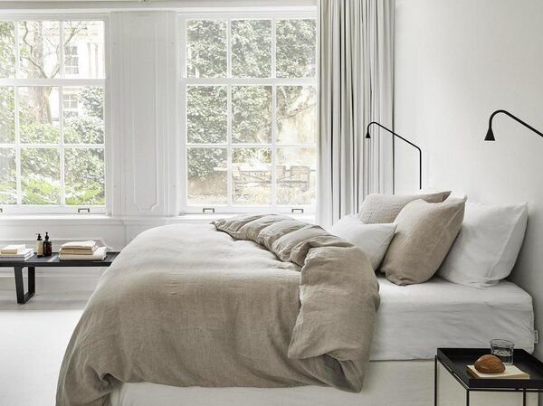 Yumeko Bettwäsche Gewaschenes Leinen