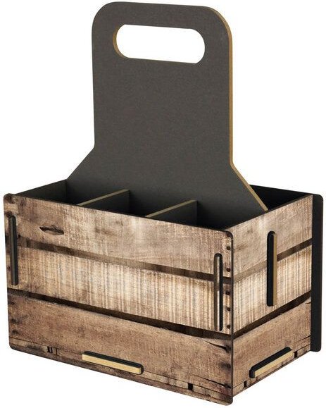 WERKHAUS Flaschenträger "Weinkiste"