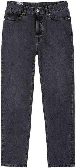 Kings Of Indigo Jeans Caroline Cropped High Rise Tapered Holo Grey Used