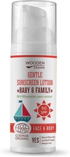 WOHL2BE | Auf ins Premium-Wohl Bio Sonnenschutzlotion „Baby&Family“ SPF 50 mit transparentem Zink - keine Flecken mehr