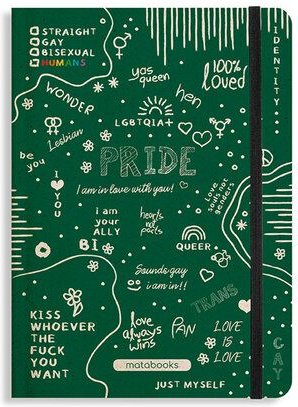 matabooks® Nachhaltiges A5 Notizbuch/Journal/Schreibheft aus Süßgraspapier – Nari (punktiert)